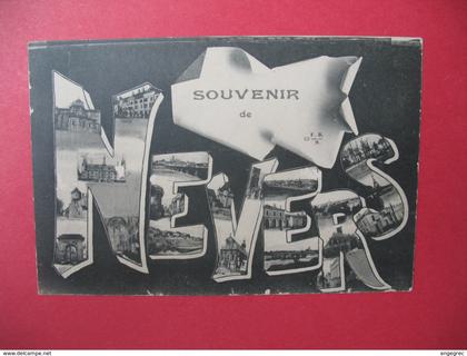 Carte   Nevers   Carte Souvenirs