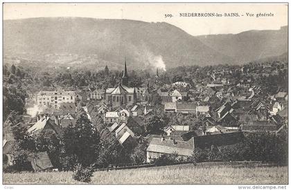 CPA Niederbronn-les-Bains - vue générale