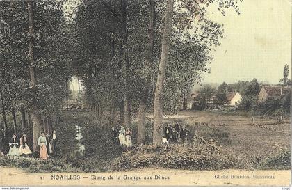 CPA Noailles Etang de la Grange aux Dîmes