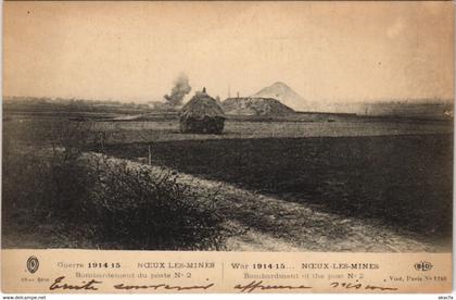 CPA NOEUX-les-MINES-bombardement du poste (44214)