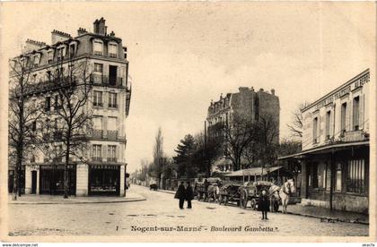 CPA NOGENT-sur-MARNE Boulevard Gambetta (869525)