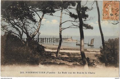 Noirmoutier - La Rade vue du Bois de la Chaize