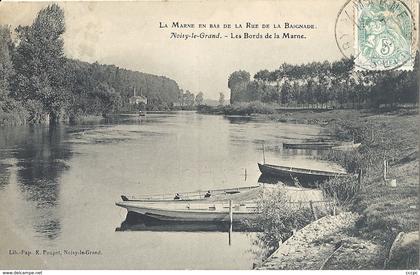 CPA Noisy-le-Grand La Marne en Bas de la Rue de la Baignade