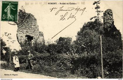 CPA AK NOMENY - Ruines de Chateau (483974)