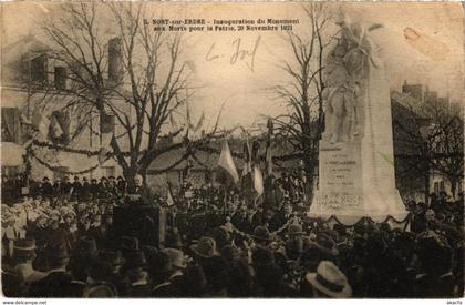 CPA NORT-sur-ERDRE Inaug du monument aux Morts (73116)