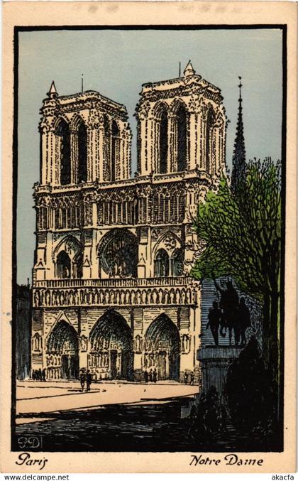 CPA PARIS (1e) - Notre Dame de Paris (214118)