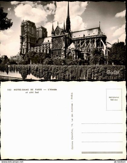 CPA Paris Kathedrale Notre-Dame de Paris 1965