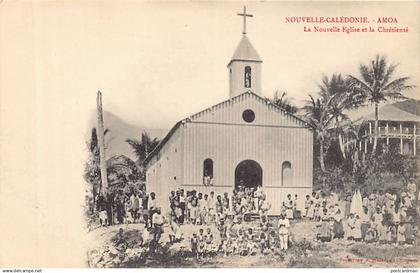 Nouvelle Calédonie - AMOA - La nouvelle église et la chrétienté - Ed. A. Bergeret & Cie