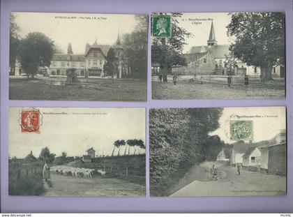 4 CPA - Noyelles sur Mer   -(Somme)