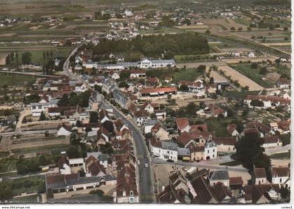 NOYERS SUR CHER  VUE GENERALE AERIENNE