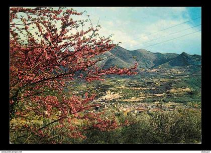 26 - Nyons - Charmante vue de Nyons à travers les arbres de Judée - CPM - Voir Scans Recto-Verso