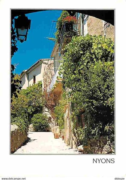 26 - Nyons - Rue des Grands Fonts - Flamme Postale de Nyons - CPM - Voir Scans Recto-Verso