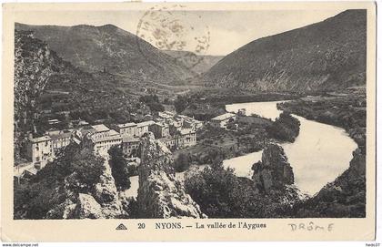 Nyons - La vallée de l'Aygues