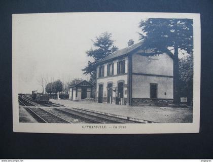 CPA Gare :  Offranville - La Gare