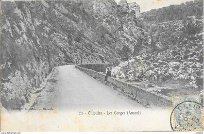 83 Ollioules - Les gorges (Amont) 1901 BE