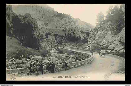 83 - Ollioules - Les Gorges - Animée - CPA - Voir Scans Recto-Verso