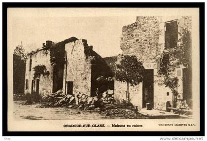 87 Oradour-sur-Glane ruine D87D K87154K C87110C RH075684