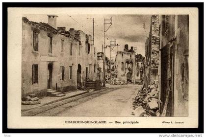 87 Oradour-sur-Glane ruine D87D K87154K C87110C RH075685