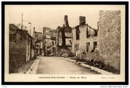 87 Oradour-sur-Glane ruine D87D K87154K C87110C RH075690