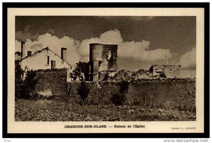 87 Oradour-sur-Glane ruine D87D K87154K C87110C RH075693