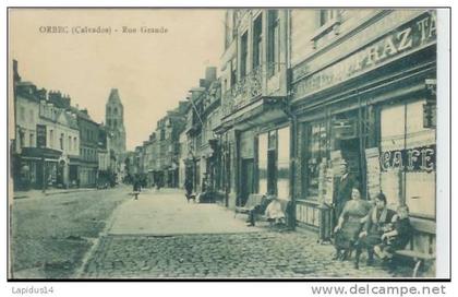 D 664/ CPA ORBEC (calvados)   RUE GRANDE