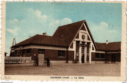 CPA AK ORCHIES - La Gare (513482)