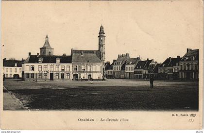 CPA ORCHIES - La Grande Place (135992)