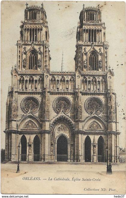 Orléans - La Cathédrale, Eglise Sainte-Croix