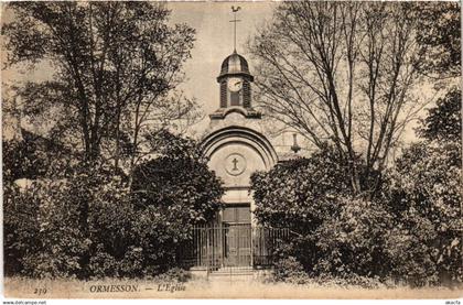 CPA ORMESSON-sur-MARNE Eglise (1352549)