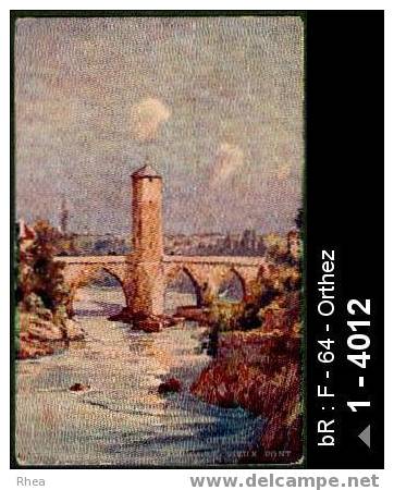 64 Orthez - ORTHEZ Le Vieux Pont - pont - pont pyrenees atlantique les sites de france dessin /  D64D  K64430K  C64430C