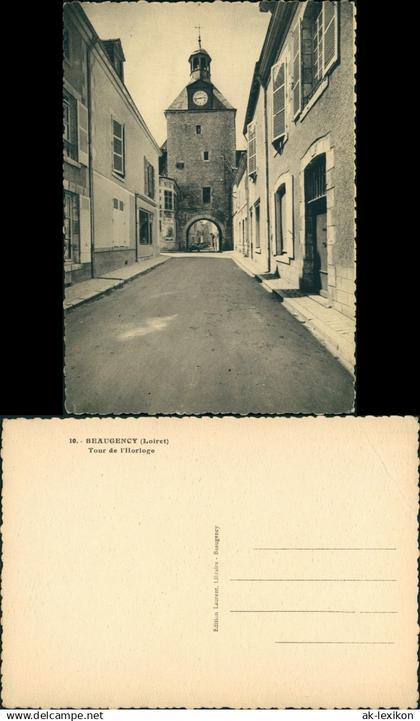 CPA Beaugency Beaugency Tour de l'Horloge 1955/0000