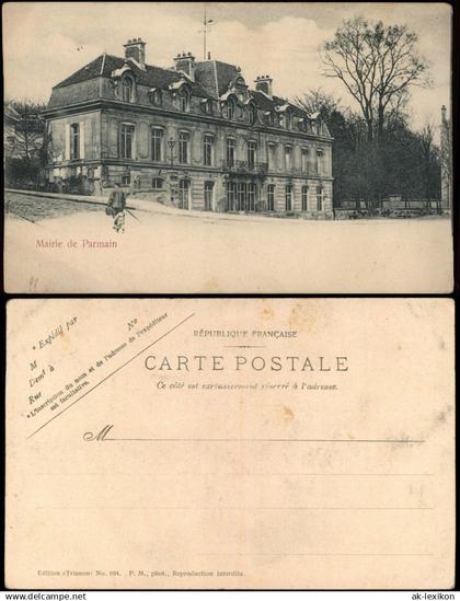 CPA Parmain Mairie de Parmain 1900