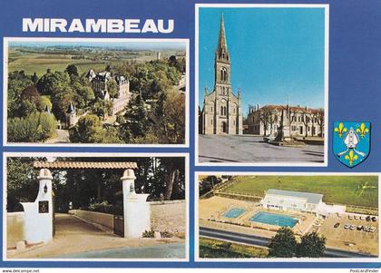 Mirambeau French Postcard