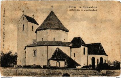 CPA AK Kirche von OTTMARSHEIM (473140)