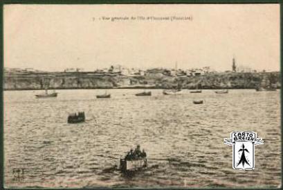 29 Ouessant - 7 - Vue générale de l´Ile d´Ouessant (Finistère) - cpa