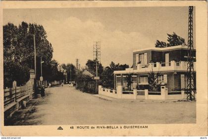 CPA OUISTREHAM RIVA-BELLA - Route de Riva-Bella a Ouistreham (1228923)