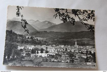 Cpm 1966, Oust, vue générale, Ariège 09