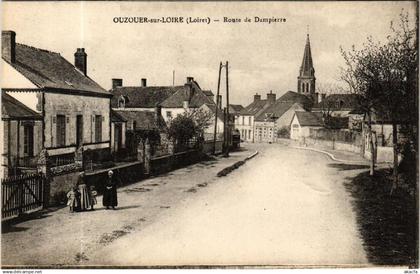 CPA OUZOUER-sur-LOIRE Route de DAMPIERRE (607743)