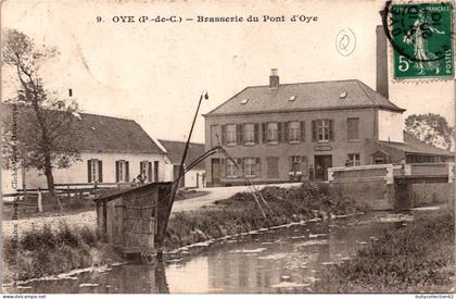 CPA - SELECTION - OYE PLAGE -   Brasserie Du Pont d'Oye