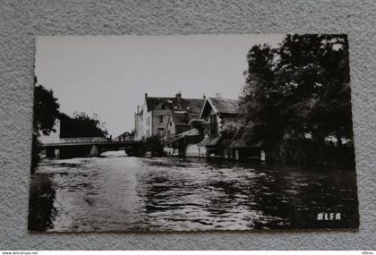 C876, Cpsm, Pacy sur Eure, les bords de l'Eure, Eure 27