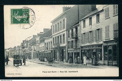 CPA - Carte Postale - France - Pacy-sur-Eure - Rue Ed. Isambard - 1907 (CP22173OK)