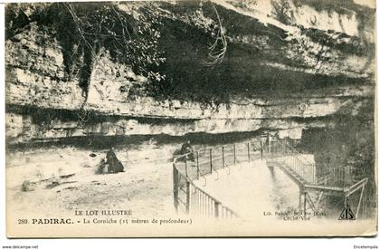 CPA - Carte postale - France - Padirac - La Corniche  (CPV1102)