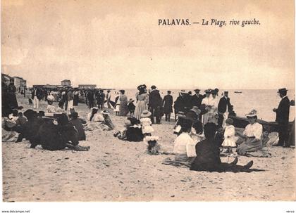 Carte postale ancienne de PALAVAS les FLOTS