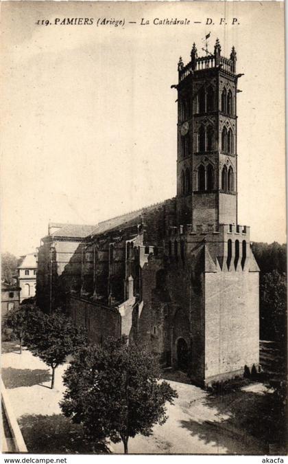 CPA Pamiers- La Cathedrale FRANCE (1040362)