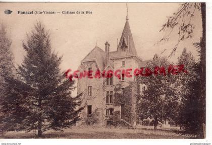 87- PANAZOL -   CHATEAU DE LA RUE-