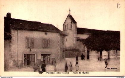 87 - PANAZOL - Place de l'Eglise