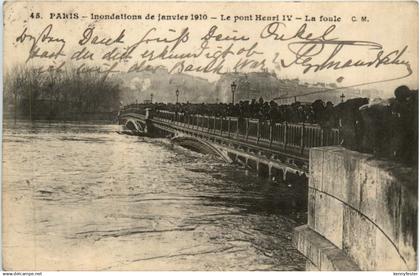 Paris - Inondations de 1910