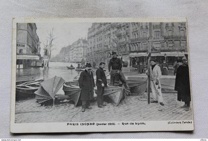 Paris inondé 75, rue de Lyon