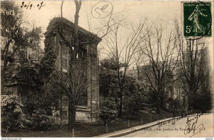 CPA PARIS 16e-Les Jardins du Trocadéro (326310)