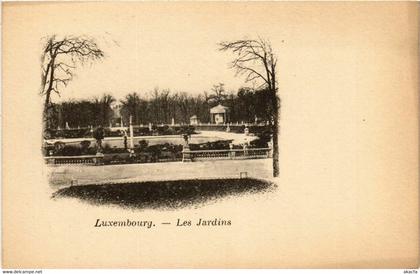 CPA PARIS 6e Luxembourg Les Jardins (576726)